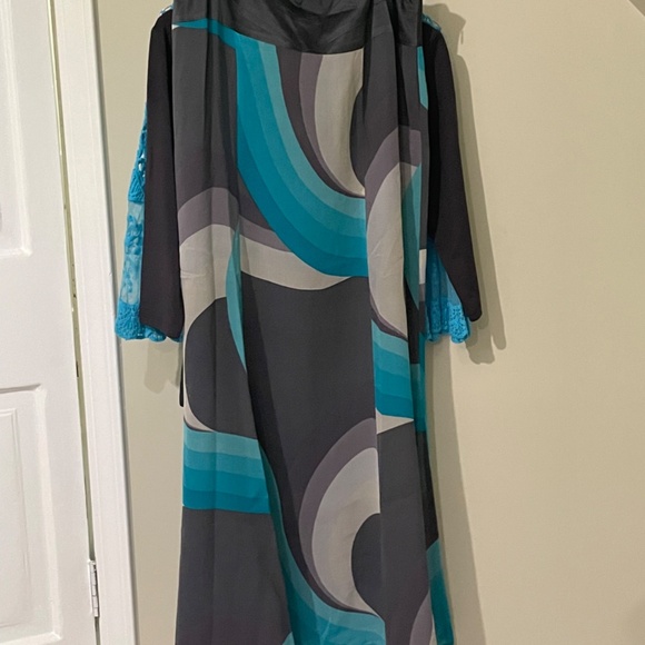 3-piece silk skirt and lace top set - Picture 1 of 12